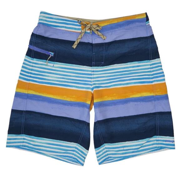 New Patagonia Board Shorts Men's Size 28 Swim Trunks Surf Wavefares 19” Vintage